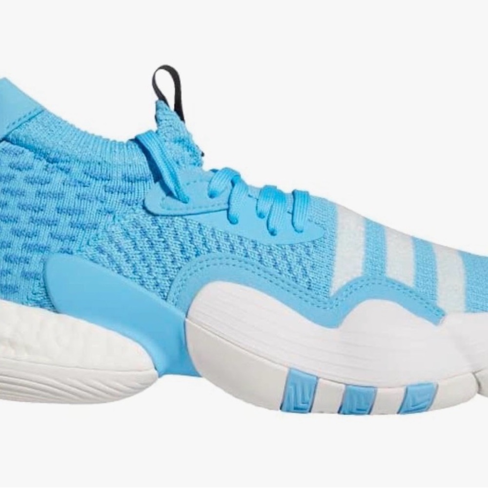 adidas Blue and White Athletic Shoes